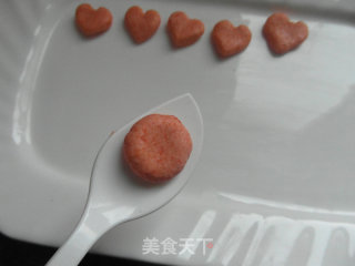 胡萝卜爱心汤圆的做法步骤：7