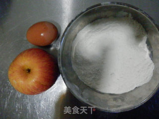 苹果焦圈的做法步骤：1