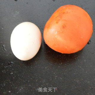 番茄蛋花汤的做法步骤：1