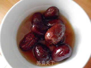 紫薯糯米枣泥糕的做法步骤：1
