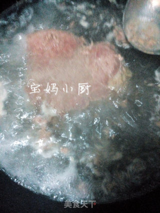 原味牛肉松的做法步骤：2