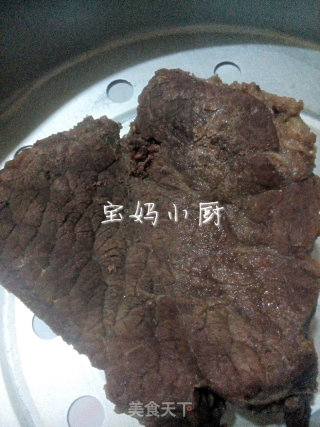 原味牛肉松的做法步骤：4