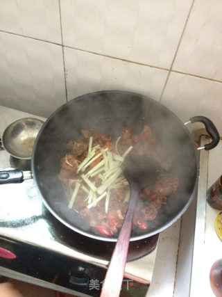 辣炒地羊肉的做法步骤：13