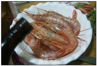 香辣虾配芦笋的做法步骤：3