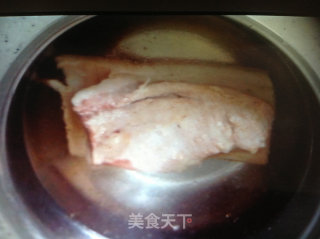 腊腌菜扣肉的做法步骤：3