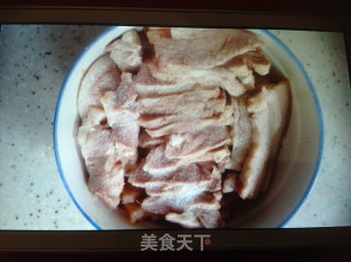 腊腌菜扣肉的做法步骤：6