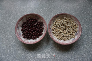 红豆薏米养生糊的做法步骤：1