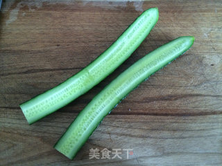 牛肉酱黄瓜的做法步骤：7