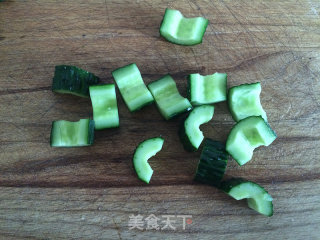 牛肉酱黄瓜的做法步骤：9