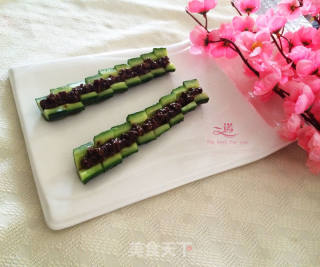 牛肉酱黄瓜的做法步骤：11