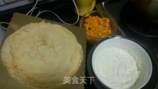 芒果千层蛋糕的做法步骤：11