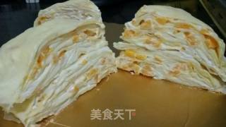 芒果千层蛋糕的做法步骤：16