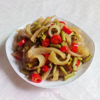 酸辣猪皮的做法步骤：9