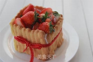 【番茄配方】mini草莓夏洛特——草莓盛宴，视与味的双重享受的做法步骤：13