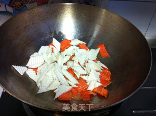 清炒山药的做法步骤：3