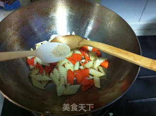 清炒山药的做法步骤：5