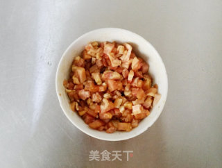节后的开胃下饭解腻菜——肉丁炒酸豇豆的做法步骤：3