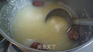山药红枣小米粥的做法步骤：4