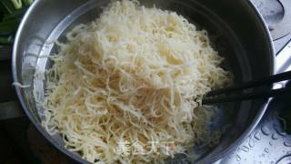 豆干蒜蔬蒸拌面的做法步骤：10