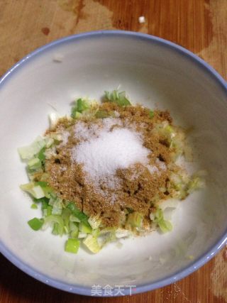 爱心葱油饼的做法步骤：5