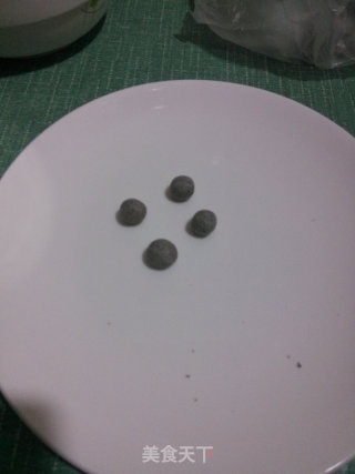 四色桂花酒酿圆子的做法步骤：5