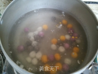 四色桂花酒酿圆子的做法步骤：11