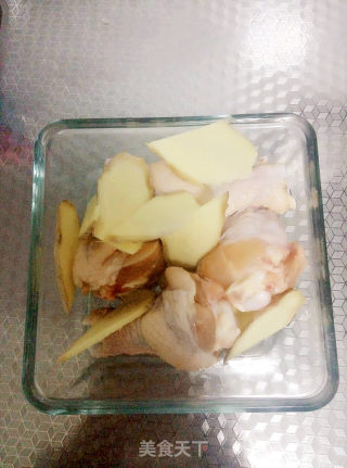 【翻er&卷er厨房】给宝宝的辅食❤鸡汤冻 鸡肉松❤的做法步骤：1