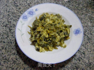 雪菜鸡蛋夹馍的做法步骤：9
