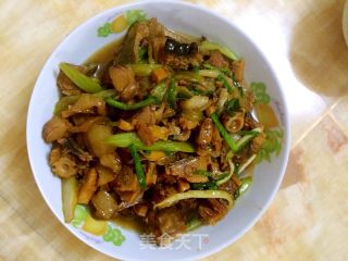 原来五花肉和马鲛鱼干更配的做法步骤：16