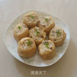 糯米酿豆腐的做法步骤：12