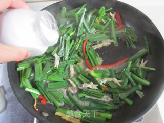 韭香蛏子的做法步骤：9