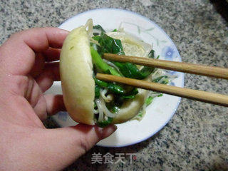 家常素夹馍的做法步骤：8