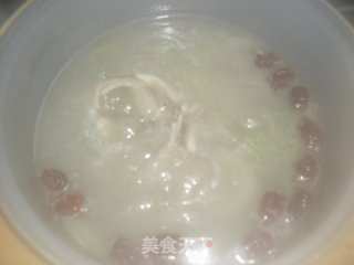 红枣粉条猪肚汤的做法步骤：6