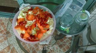 酸辣泡白菜的做法步骤：1