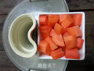 青春的方程式=木瓜柠檬胡萝卜苹果汁的做法步骤：5