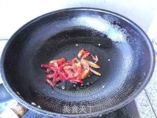 朝天椒炒扁豆的做法步骤：5