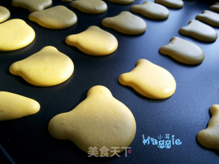 卡通蛋黄饼的做法步骤：11
