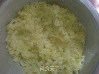 素馅土豆饼的做法步骤：7