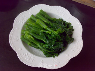 牛肉姜汤烩芥兰的做法步骤：4