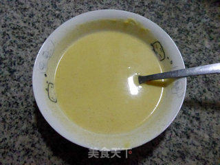 香葱白菜玉米糊的做法步骤：2