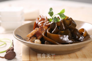 海带焖肉的做法步骤：5