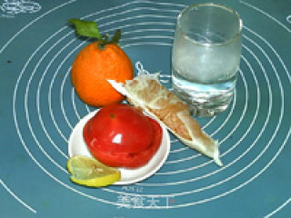 番茄柑橘饮的做法步骤：1