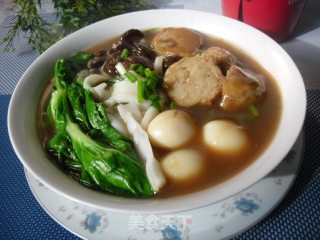 简单美味的早餐-----三鲜汤粉的做法步骤：8