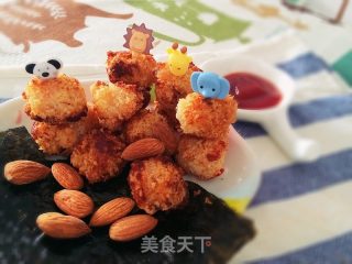 虾茸丸子的做法步骤：12
