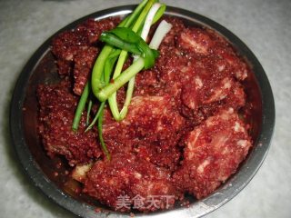 粉蒸排骨的做法步骤：6