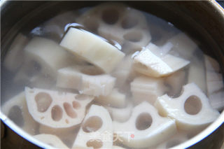 桂花莲藕羹的做法步骤：2