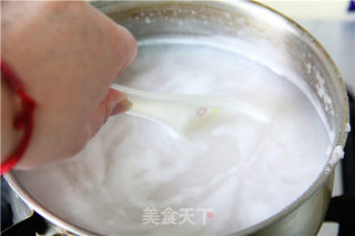 桂花莲藕羹的做法步骤：7