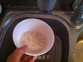 南瓜米糊的做法步骤：2