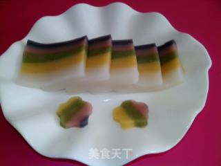 炫丽彩皮冻的做法步骤：10