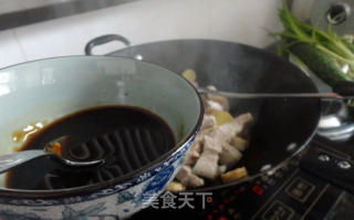 杏鲍菇红烧肉的做法步骤：9